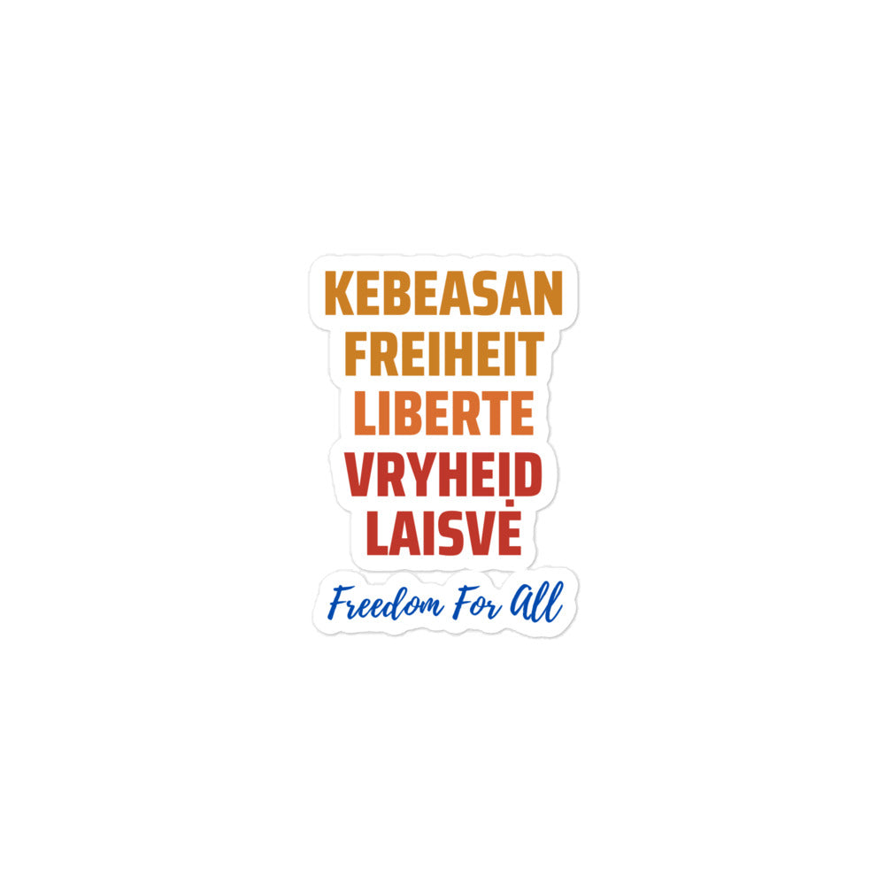 Freedom for All