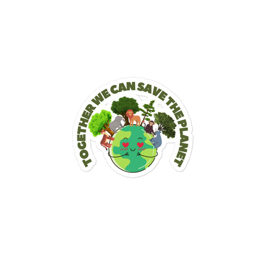 Together we can Save the Planet