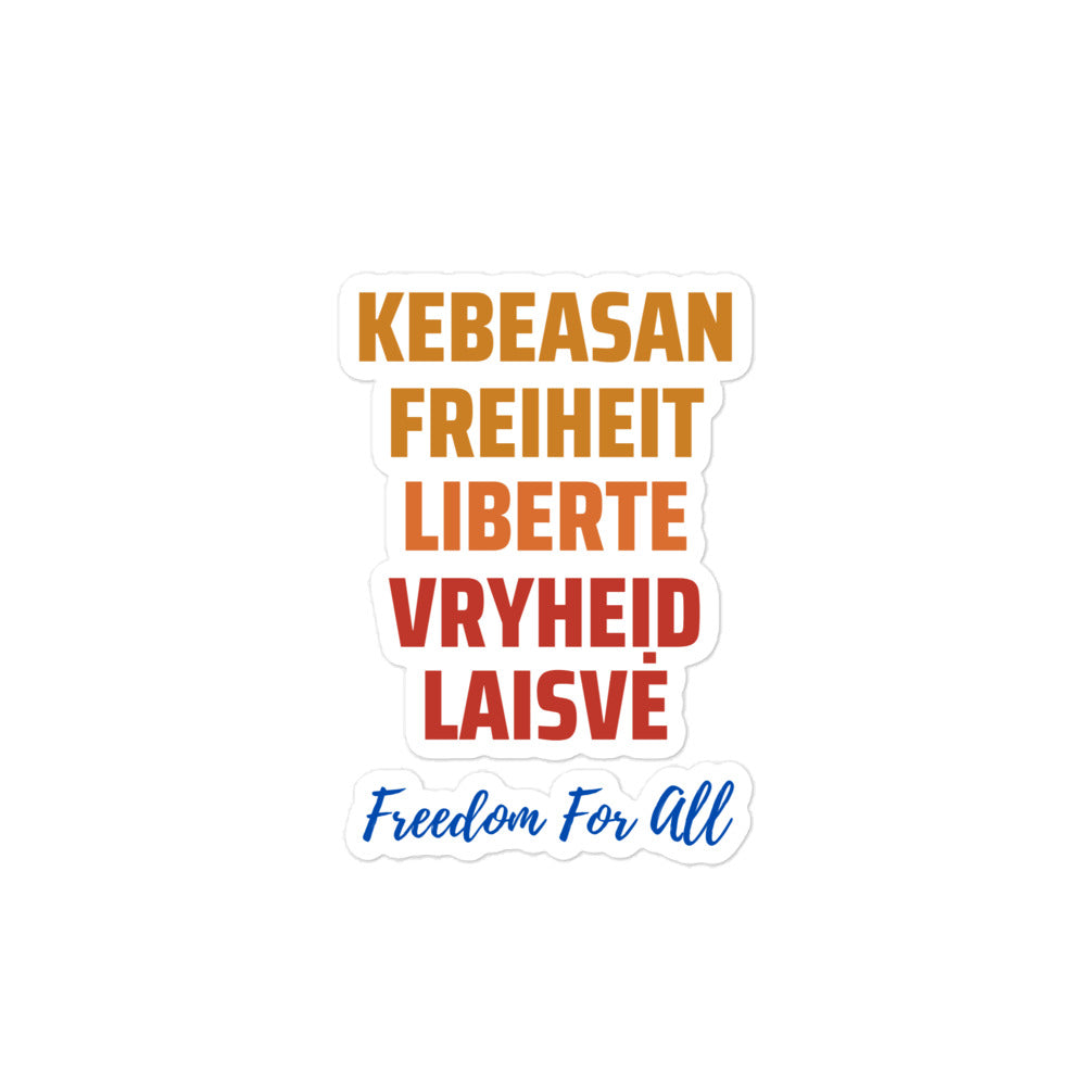 Freedom for All