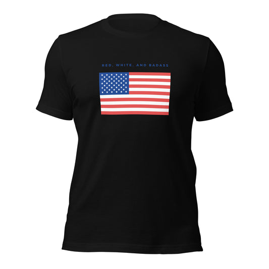 Red, White, and Badass T-Shirt