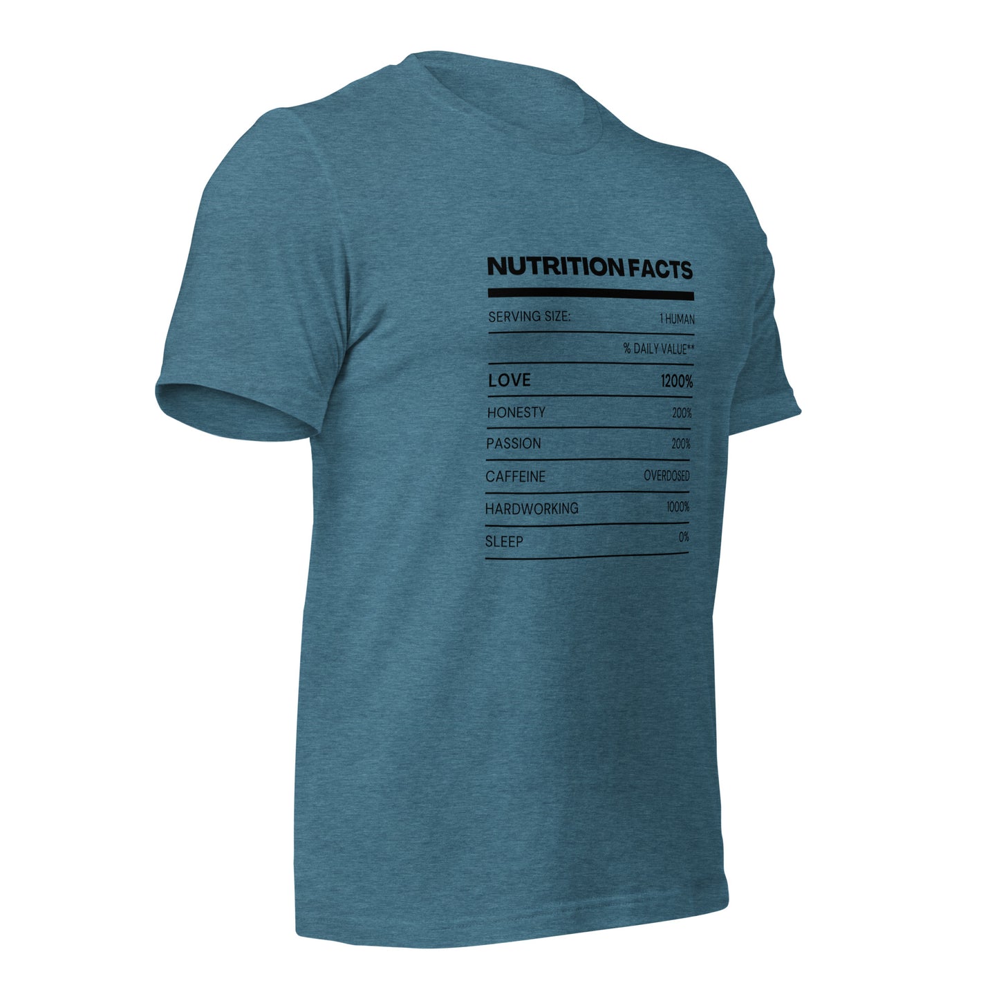 Nutrition Facts T-Shirt