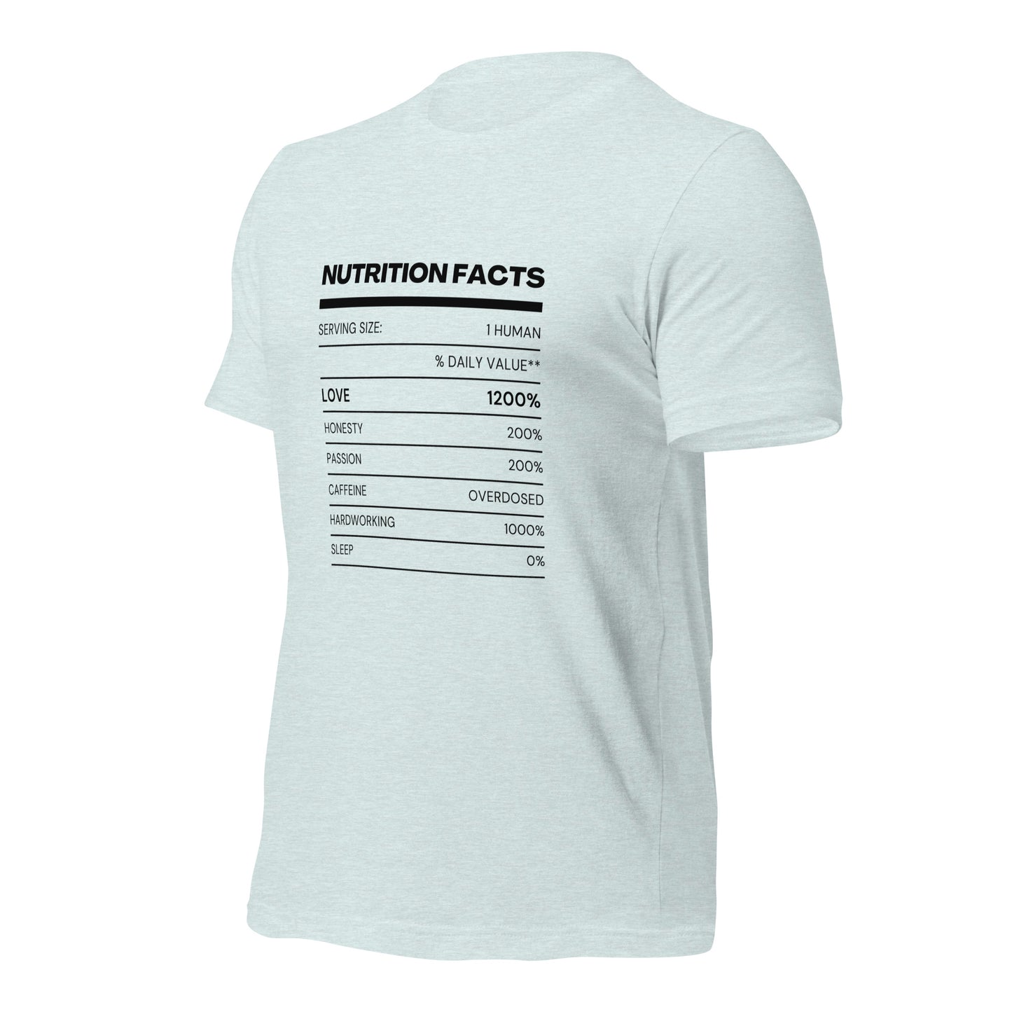 Nutrition Facts T-Shirt