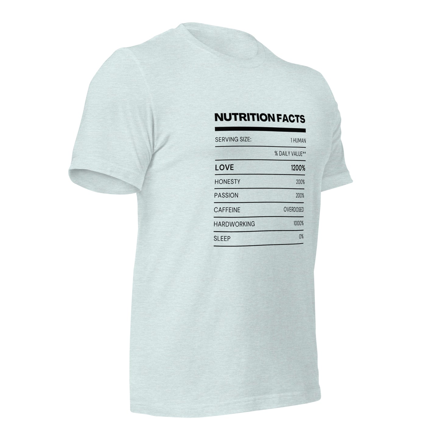 Nutrition Facts T-Shirt