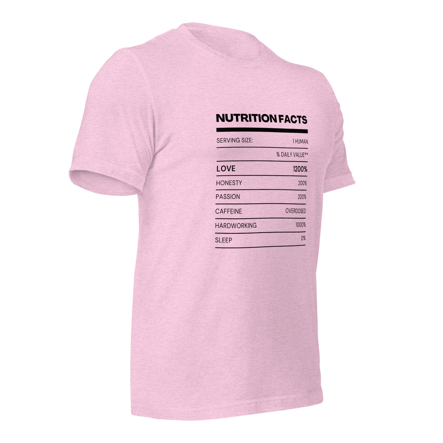 Nutrition Facts T-Shirt