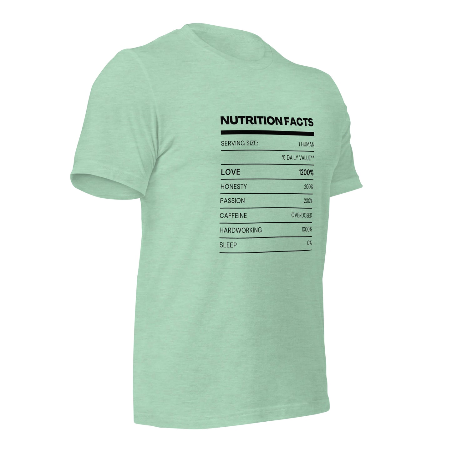 Nutrition Facts T-Shirt