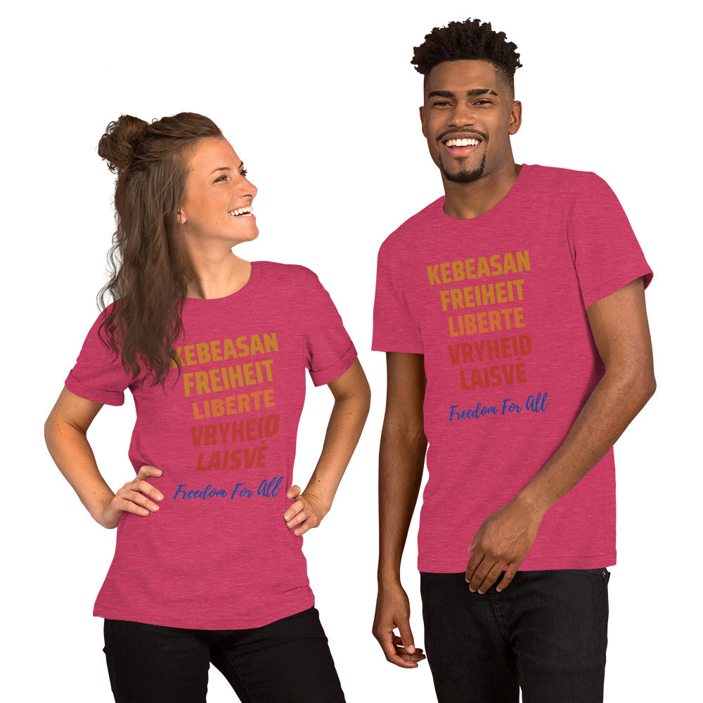 Freedom for All Unisex Tee