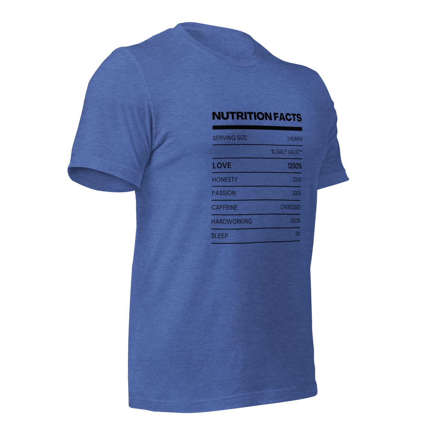 Nutrition Facts T-Shirt