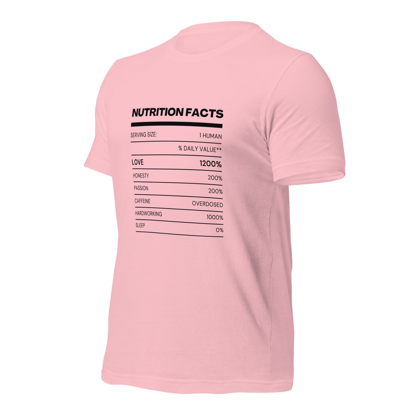 Nutrition Facts T-Shirt