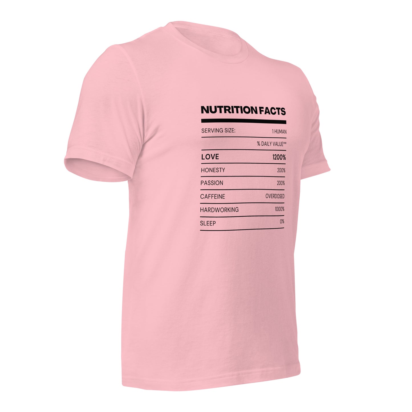 Nutrition Facts T-Shirt