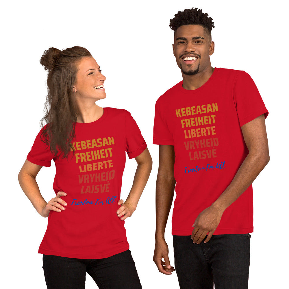 Freedom for All Unisex Tee