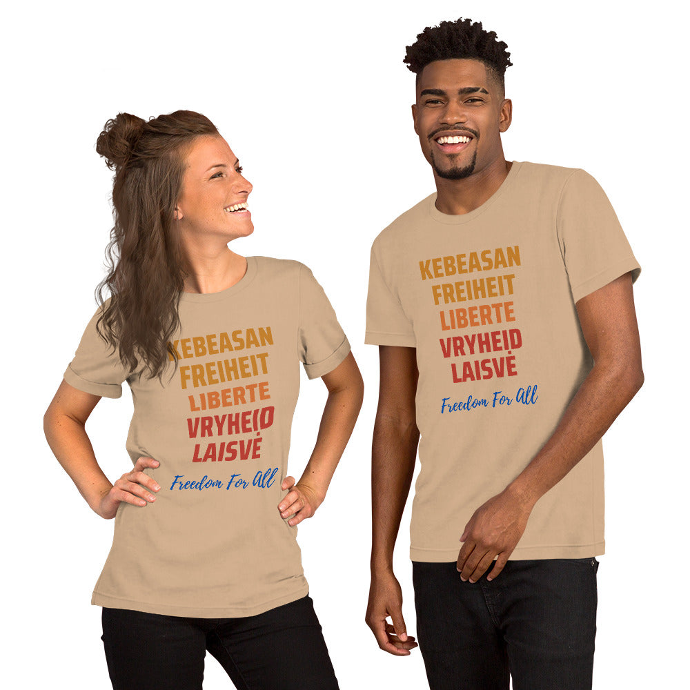 Freedom for All Unisex Tee