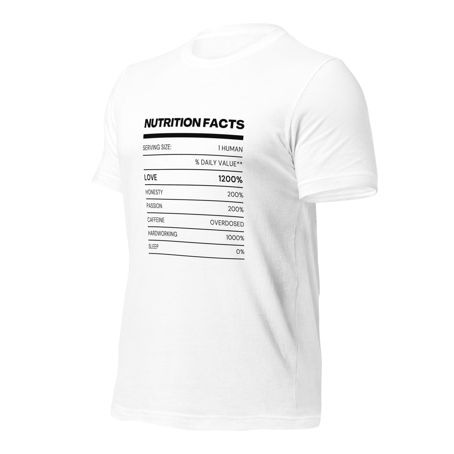 Nutrition Facts T-Shirt