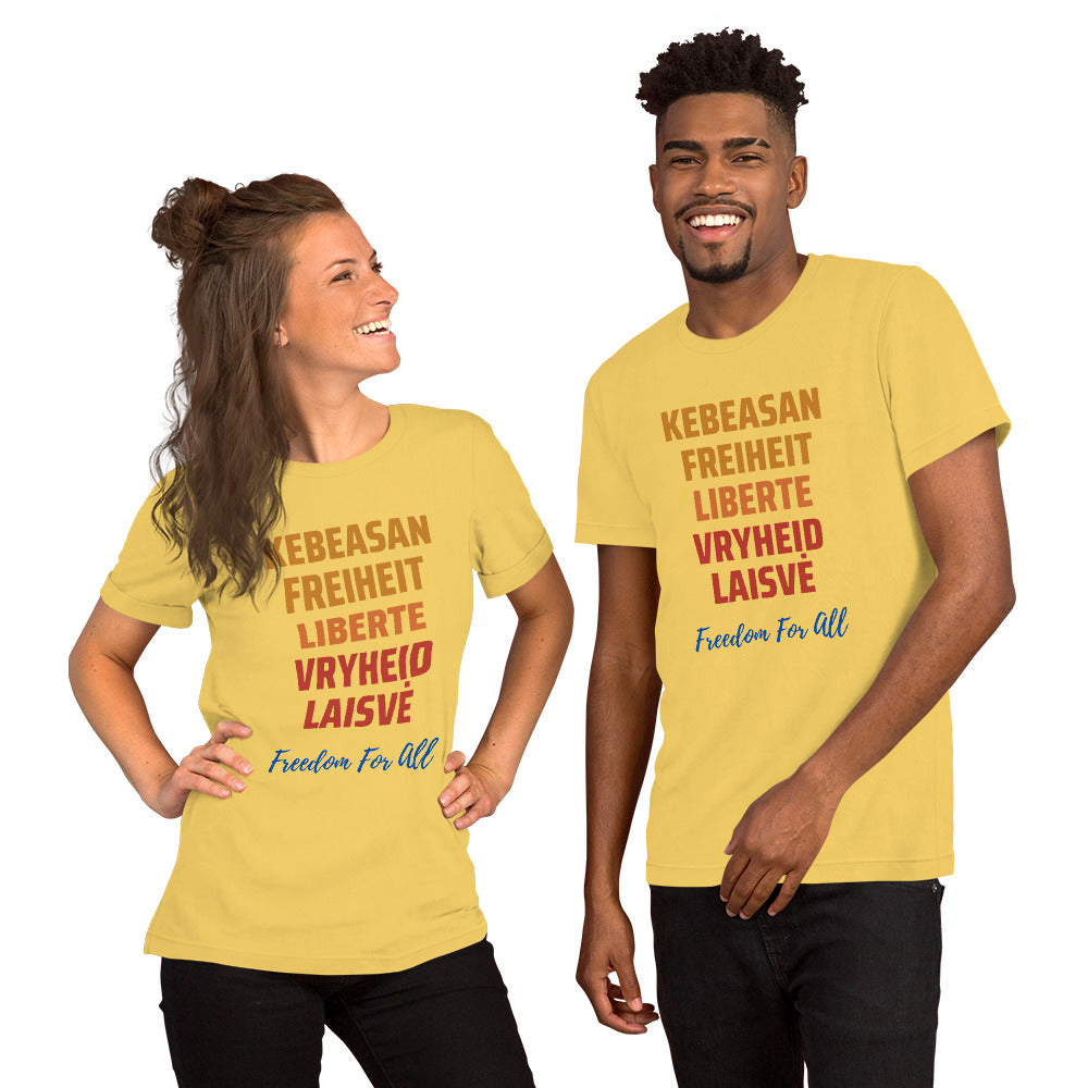 Freedom for All Unisex Tee
